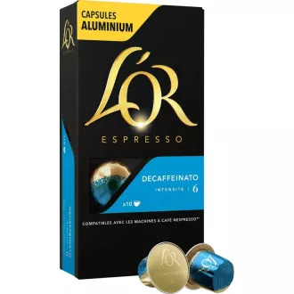 NESPRESSO DECAFFENAITO KVAPSLE 10ks LOR