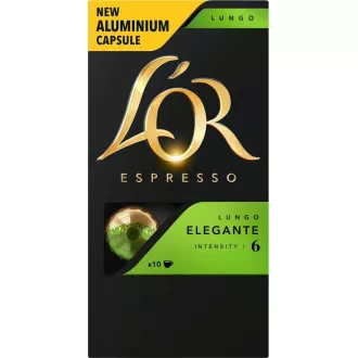NESPRESSO LUNGO ELEGANTE KAPSULE 10ks LOR