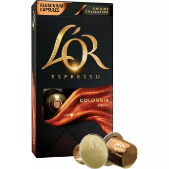 NESPRESSO COLOMBIA KVAPSLE 10ks LOR NESPRESSO COLOMBIA KVAPSLE 10ks LOR