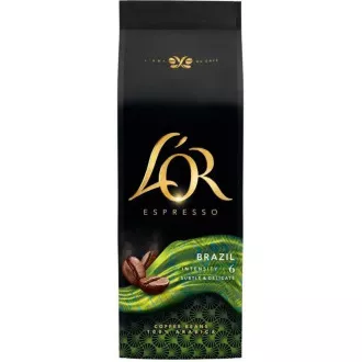 ESPRESSO BRAZ. 500G ZRNKOVÁ KÁVA LOR ESPRESSO BRAZ. 500G ZRNKOVÁ KÁVA LOR