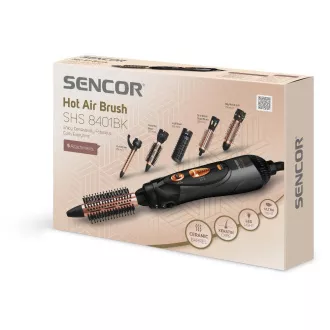 SHS 8401BK teplovzdušná kulma SENCOR SHS 8401BK teplovzdušná kulma SENCOR