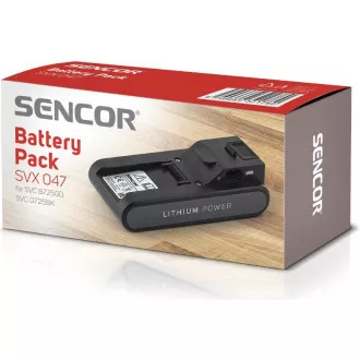 SVX 047 Náhr.bater. SVC 0725/87xx SENCOR SVX 047 Náhr.bater. SVC 0725/87xx SENCOR
