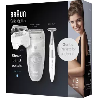 SILK-ÉPIL 5-805 SILVER EPILÁTOR BRAUN