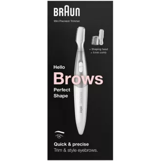 FG1106 BIELÝ ZASTRIHOVAČ OBOČÍ BRAUN