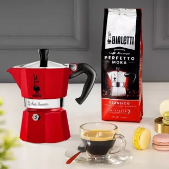 EXPRESS ČERV. 3P. MOKA KANVIČKA BIALETTI EXPRESS ČERV. 3P. MOKA KANVIČKA BIALETTI