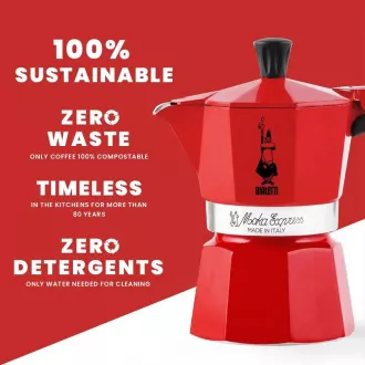 EXPRESS ČERV. 6P. MOKA KANVIČKA BIALETTI EXPRESS ČERV. 6P. MOKA KANVIČKA BIALETTI