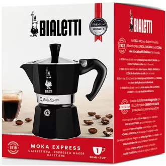 EXPRESS ČIERNA 3P. MOKA KANVIČKA BIALETTI EXPRESS ČIERNA 3P. MOKA KANVIČKA BIALETTI