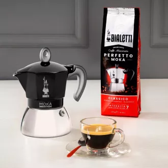 INDUKCIA ČIERNA 2P. MOKA KANVIČKA BIALETTI