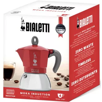 INDUKCIA ČERV. 4P. MOKA KANVIČKA BIALETTI