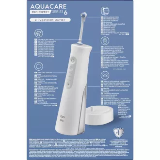 AQUACARE 6 PRE EXPERT ÚST. SPRCHA ORAL-B