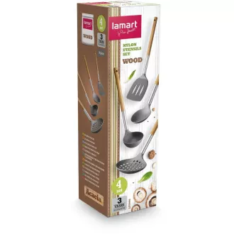 LT3900 SET KUCH.NÁČINIA 4KS WOOD LAMART