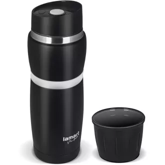 LT4052 TERMOSKA 480 ČIERNA/BIEL CUP LAMART
