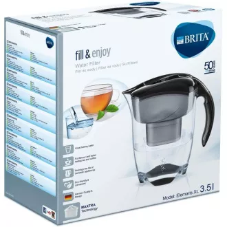 ELEMARIS XL FILTER. KANVICA ČIERNA BRITA ELEMARIS XL FILTER. KANVICA ČIERNA BRITA