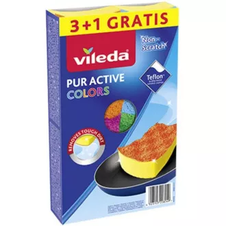 PUR ACTIVE COLORS HUBIČKA 3+1KS VILEDA
