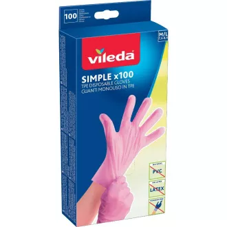 SIMPLE RUKAVICA M/L 100KS VILEDA