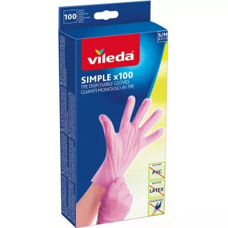 SIMPLE RUKAVICA M/L 100KS VILEDA
