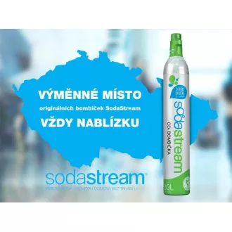 Bombička + CO2 samostatná CQC SODASTREAM