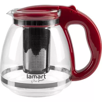 LT7074 KANVICA 1,5L ČERVENÁ VERRE LAMART LT7074 KANVICA 1,5L ČERVENÁ VERRE LAMART