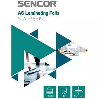 SLA FA6B150 Fólia A6 150mic 100ks SENCOR