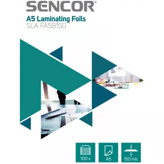 SLA FA5B150 Fólia A5 150mic 100ks SENCOR