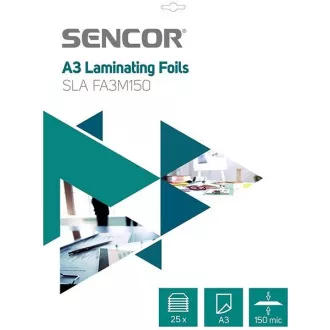 SLA FA3M150 Fólia A3 150mic 25ks SENCOR
