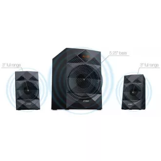 A180X PC repro 2.1 42W FM BT USB F&D A180X PC repro 2.1 42W FM BT USB F&D