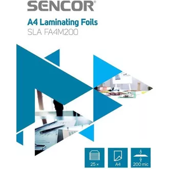 SLA FA4M200 Fólia A4 200mic 25ks SENCOR