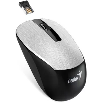 NX-7015 strieborná bezdrôtová myš GENIUS