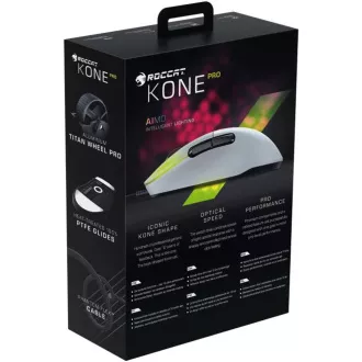 Kone Pro, herná myš, biela ROCCAT