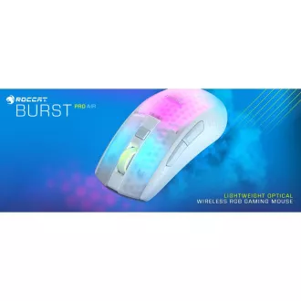 Burst Pro Air herná myš, biela ROCCAT