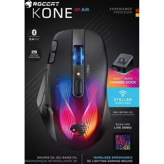 Kone XP Air herná myš, čierna ROCCAT Kone XP Air herná myš, čierna ROCCAT