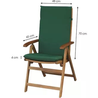 FDZN 9001 Poťah na kreslo zel. FIELDMANN