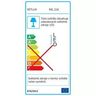 RXL 216 reťaz 500LED 50+5m CW TM RETLUX
