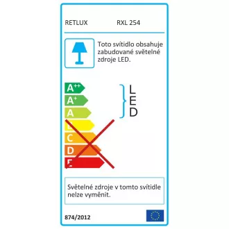 RXL 254 snehuliak akr. 30LED CW TM RETLUX