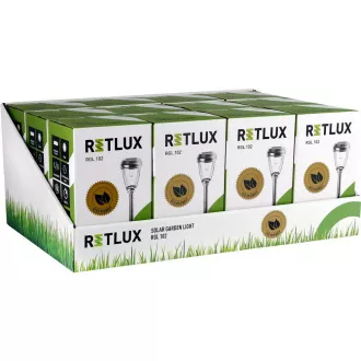 RGL 102 záhradné svietidlo solárne CW RETLUX RGL 102 záhradné svietidlo solárne CW RETLUX