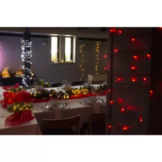 RXL 307 reťaz 150LED 15+5m RED RETLUX