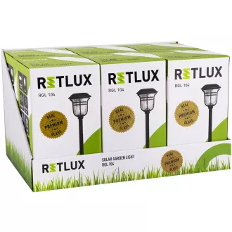 RGL 104 záhradné svietidlo solárne WW RETLUX