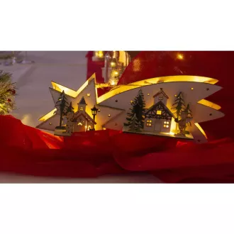 RXL 313 hviezda padajúce 10LED WW RETLUX