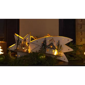 RXL 313 hviezda padajúce 10LED WW RETLUX