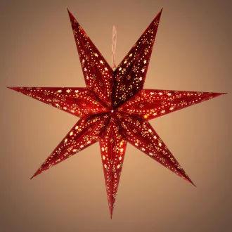 RXL 338 hviezda červená 10LED WW RETLUX