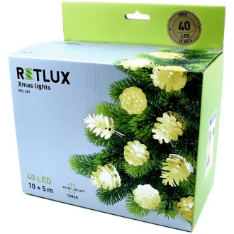 RXL 369 r. šiška 40LED WW 10+5m RETLUX RXL 369 r. šiška 40LED WW 10+5m RETLUX