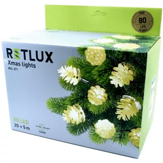 RXL 371 r. šiška 80LED WW 20+5m RETLUX