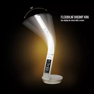 RTL 203 stm.LED lamp.biela Qi 6W RETLUX