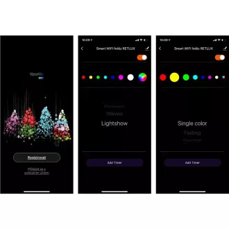 RXL 378 smart reťaz 198LED RGB RETLUX