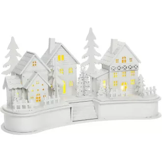 RXL 407 Dedinka biela drevo 6 LED RETLUX