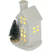 RXL 391 Porcelán domček LED 11,5cm RETLUX