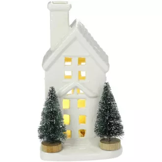 RXL 392 Porcelán domček LED 15 cm RETLUX RXL 392 Porcelán domček LED 15 cm RETLUX