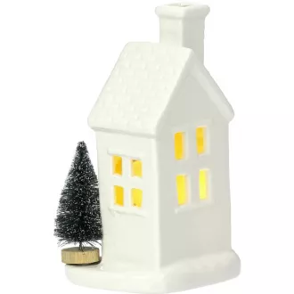 RXL 392 Porcelán domček LED 15 cm RETLUX RXL 392 Porcelán domček LED 15 cm RETLUX