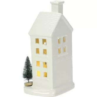 RXL 393 Porcelán domček LED 19cm RETLUX