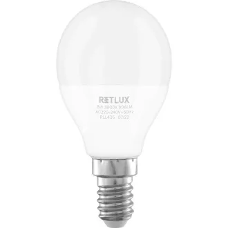 RLL 435 G45 E14 miniG 8W WW RETLUX RLL 435 G45 E14 miniG 8W WW RETLUX